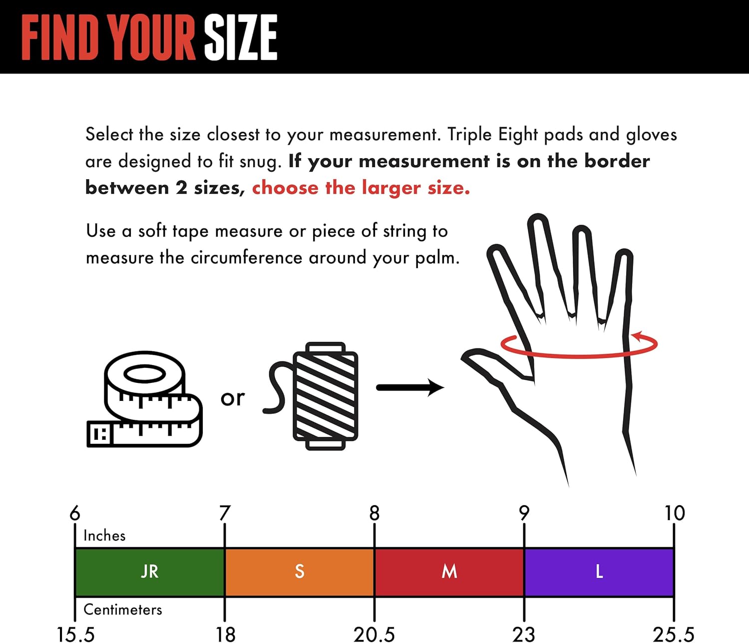 Triple Eight Saver Series 3-Pack Pad Set– Ideal for Skateboarding, In-line Skating, Roller Skating, and Biking