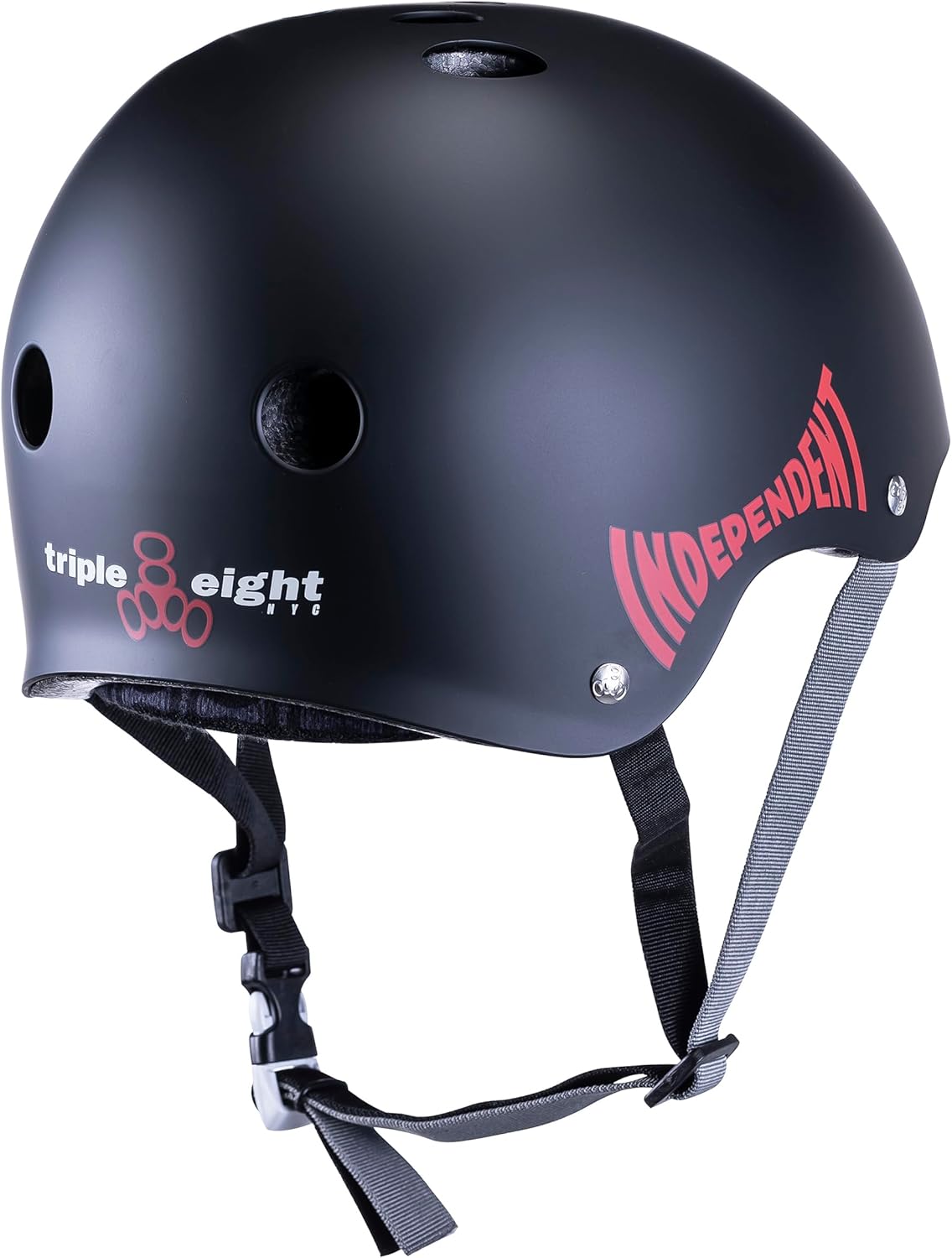 Triple Eight Certified Sweatsaver Helmet for Skateboarding, BMX, Roller Derby, Roller Skating, Inline Skating, Scooter and Bike