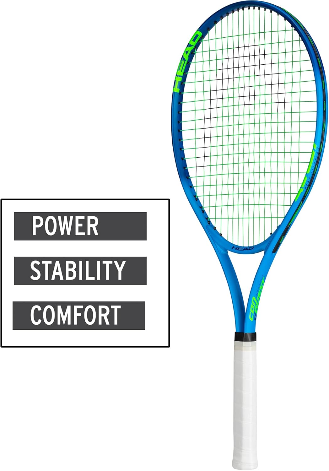 HEAD Ti. Conquest Pre-Strung 27in. Dark Blue Tennis Racquet