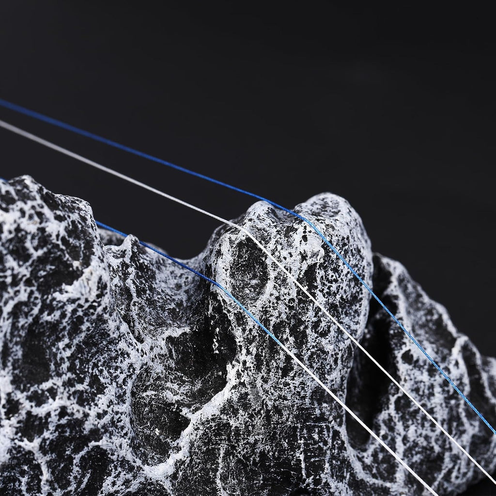GumMAX 545/1093/1640yds 5-100LB 8X Braided Fishing Line Abrasion Resistant Superline Zero Stretch & Smaller Diameter Confuse & Never Fade in Saltwater and Freshwater