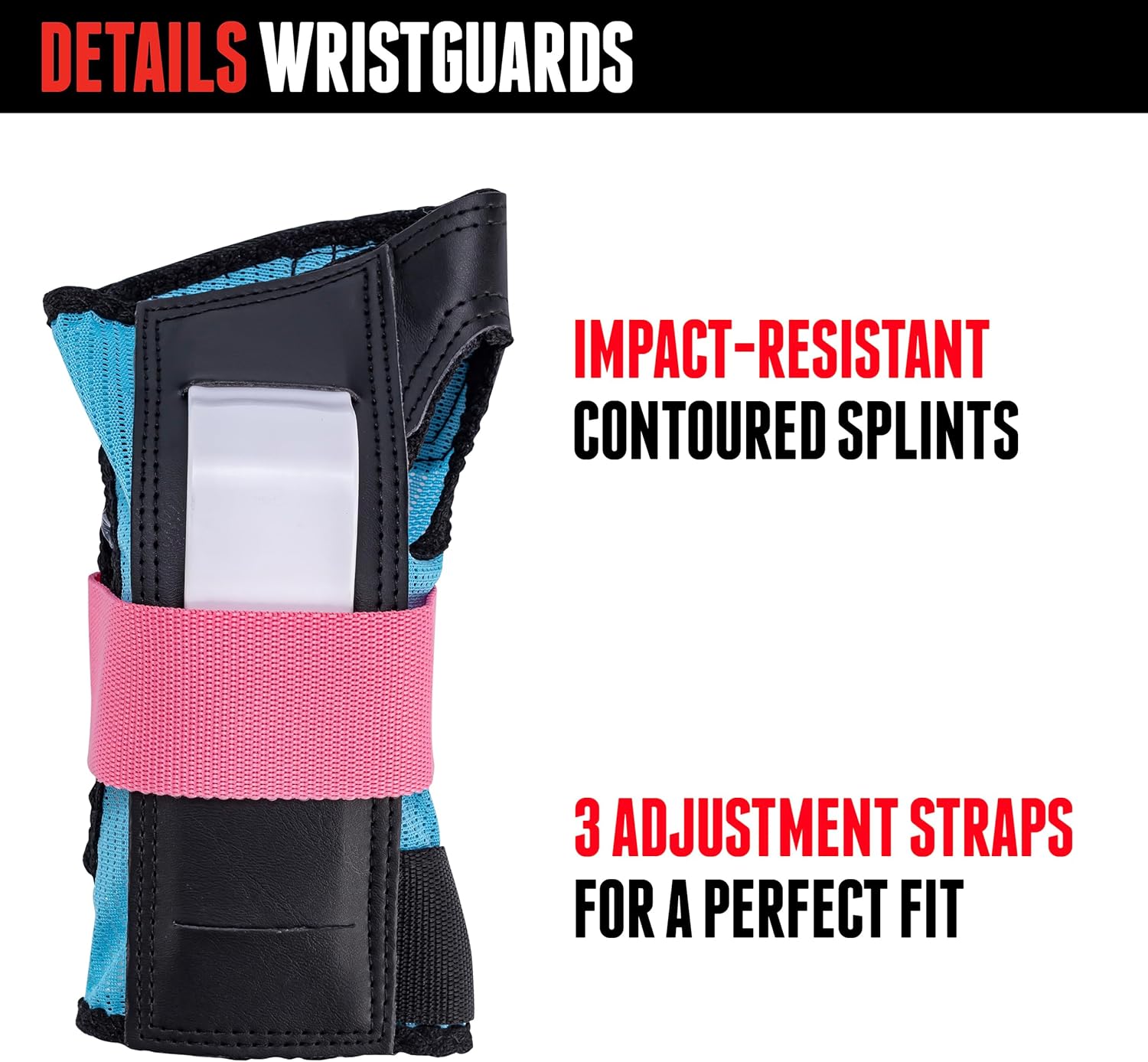 Triple Eight Saver Series 3-Pack Pad Set– Ideal for Skateboarding, In-line Skating, Roller Skating, and Biking