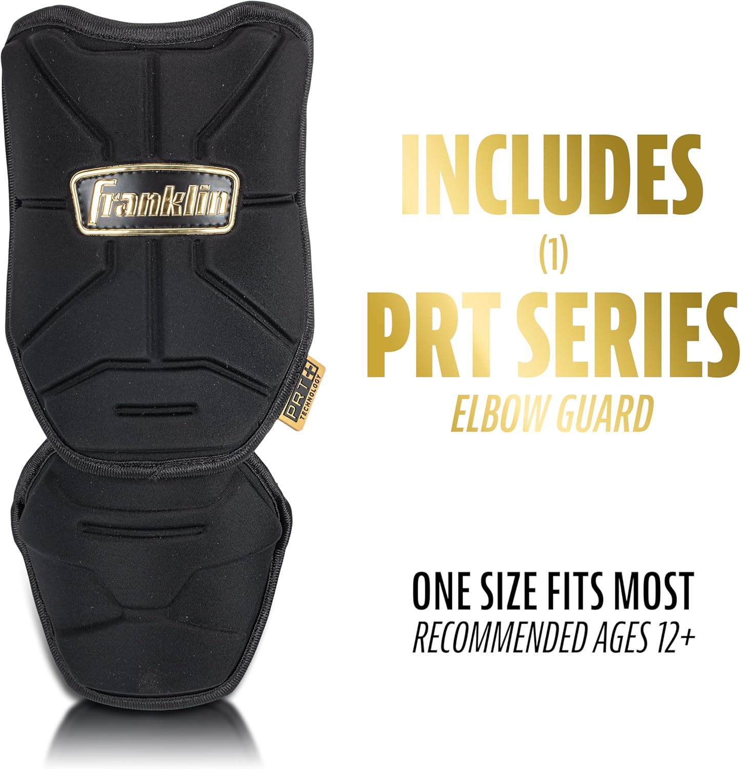 Franklin Sports Baseball Elbow Guard - PRT Series Adult and Youth Baseball + Softball Elbow Shield for Batting