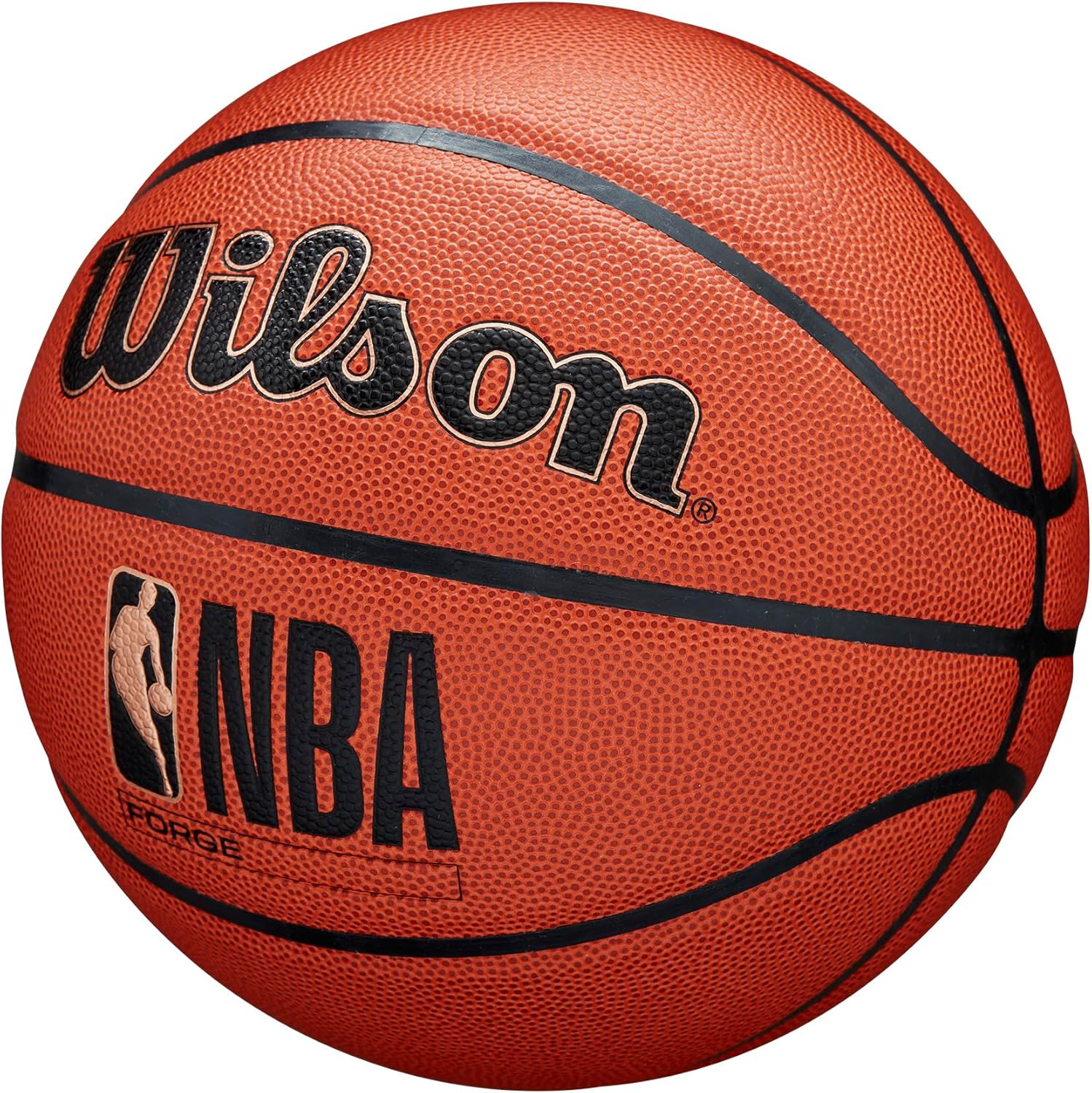 WILSON NBA Forge Indoor/Outdoor Basketballs - Size 5, Size 6 and Size 7