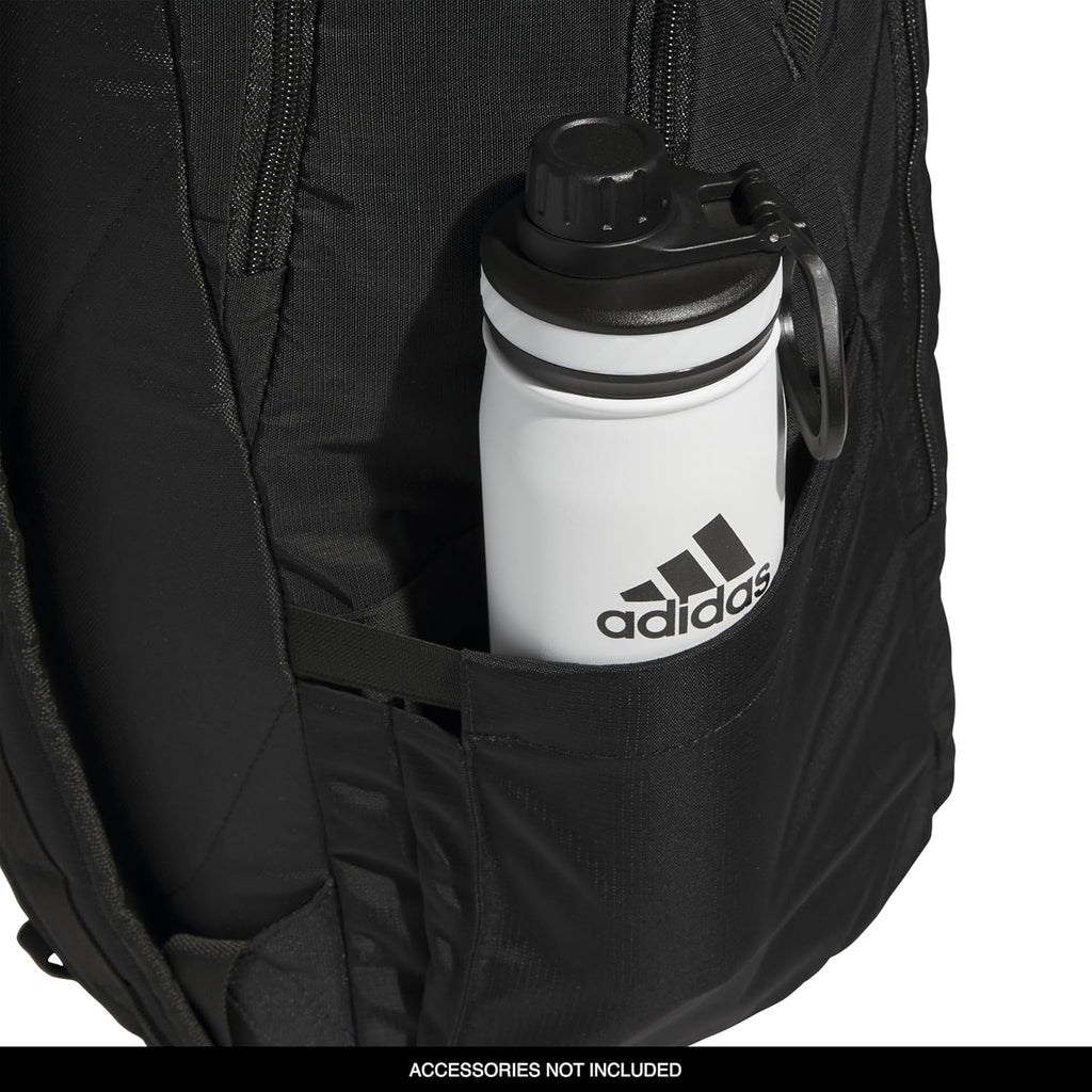 adidas Defender 5 Team Sports Backpack (33L) Durable Large Athletic Gym Laptop Travel Bag, Royal Blue, One Size