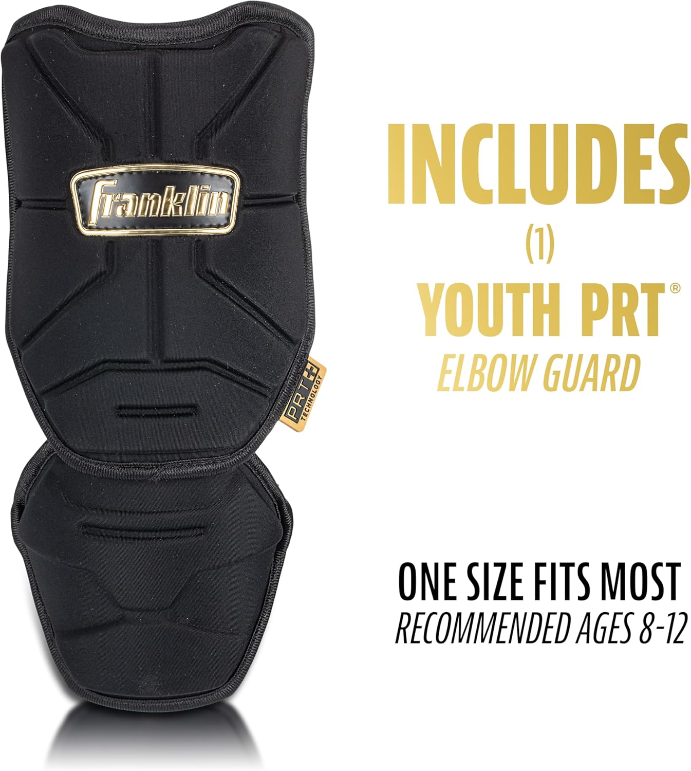Franklin Sports Baseball Elbow Guard - PRT Series Adult and Youth Baseball + Softball Elbow Shield for Batting