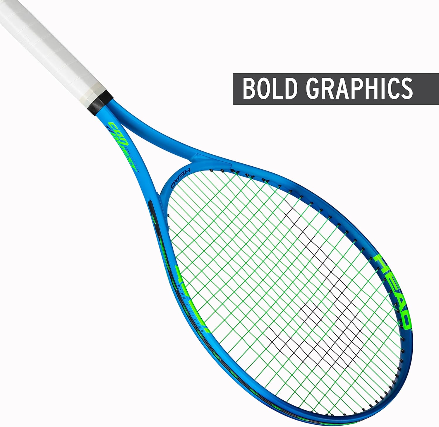 HEAD Ti. Conquest Pre-Strung 27in. Dark Blue Tennis Racquet