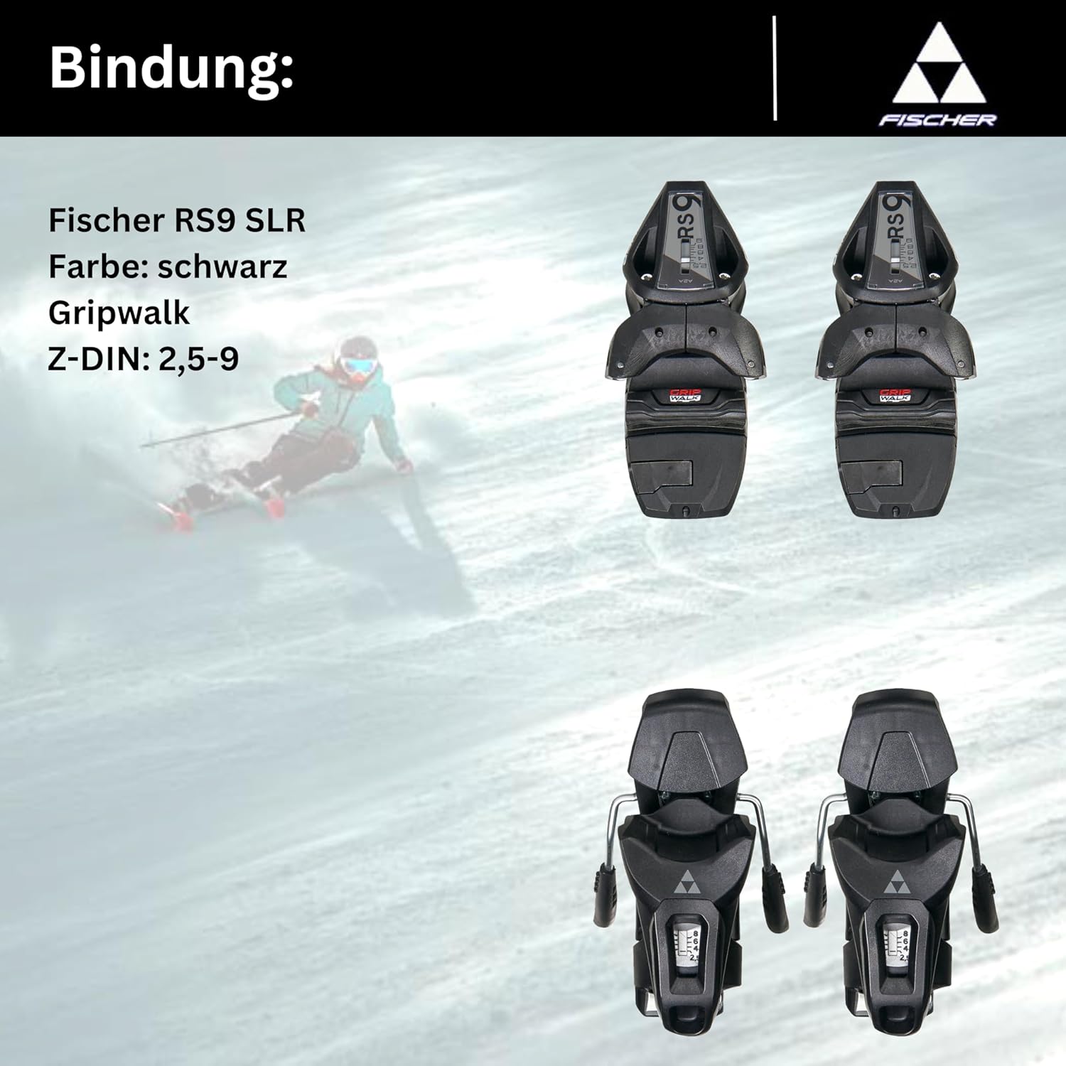 FISCHER Unisex RС Trend SLR Pro Lightweight Stable All-Mountain Alpine Racing Snow Skis with RS9 Bindings Included