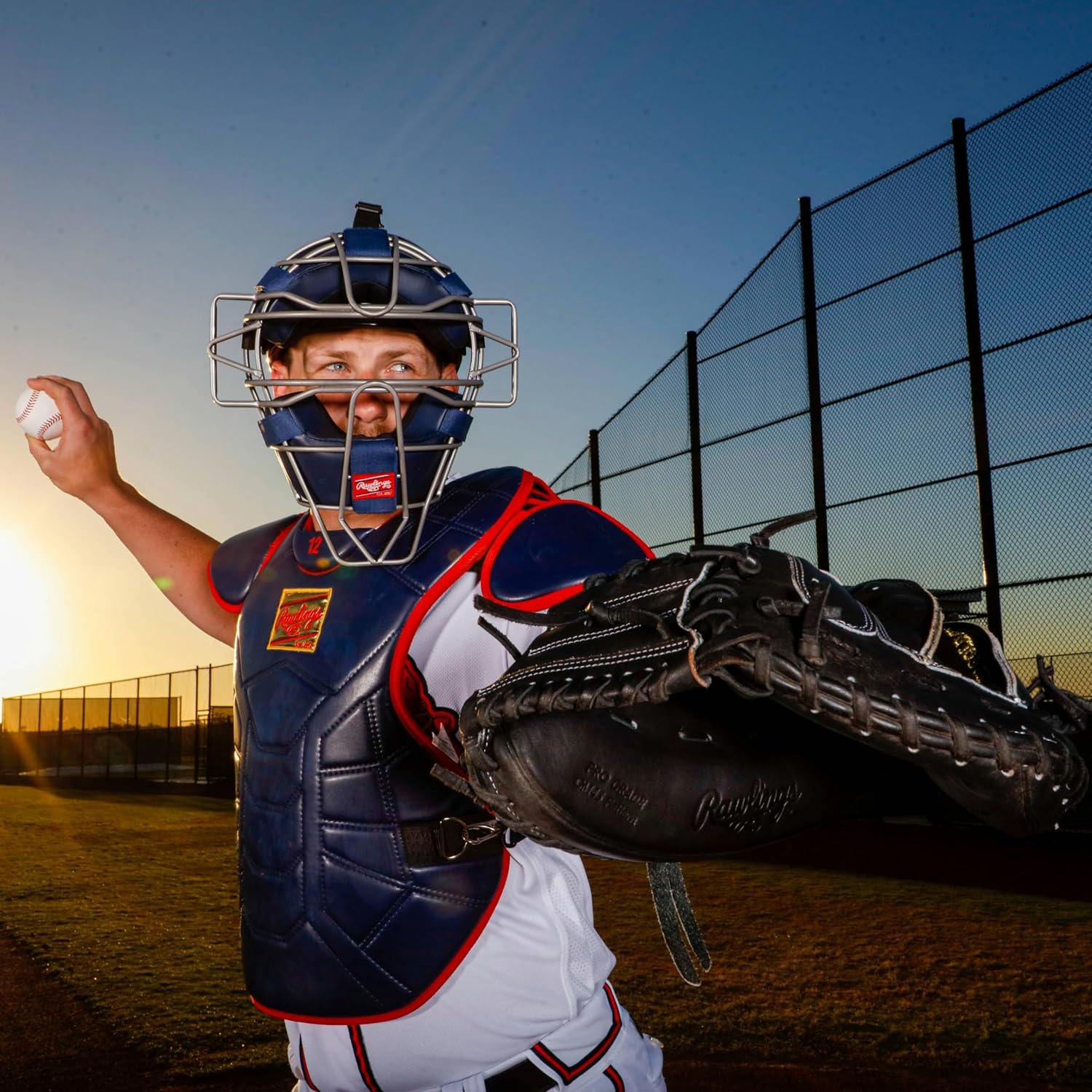 Rawlings | Catcher's/Umpire Facemask Cage | Baseball/Softball | Traditional & Lightweight Options