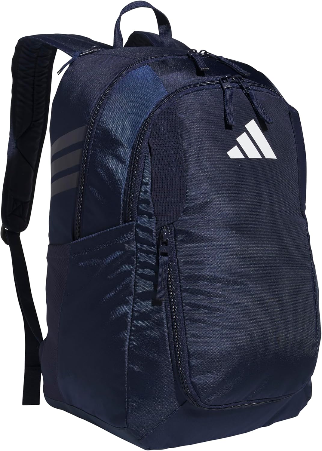 adidas Stadium Team Sports Backpack for Men and Women (36l) Durable Athletic Laptop Bag, Navy Blue/3.0, One Size