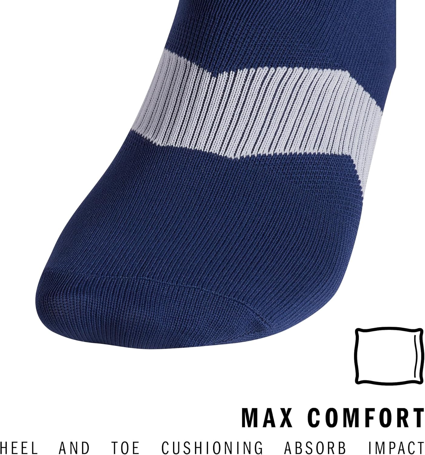 adidas Unisex Metro Soccer Socks for Men, Women, Youth, Boys and Girls, Team Sports