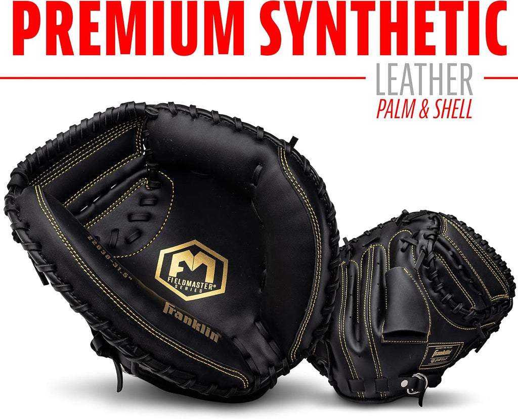 Franklin Sports Field Master Baseball and Softball Mitt