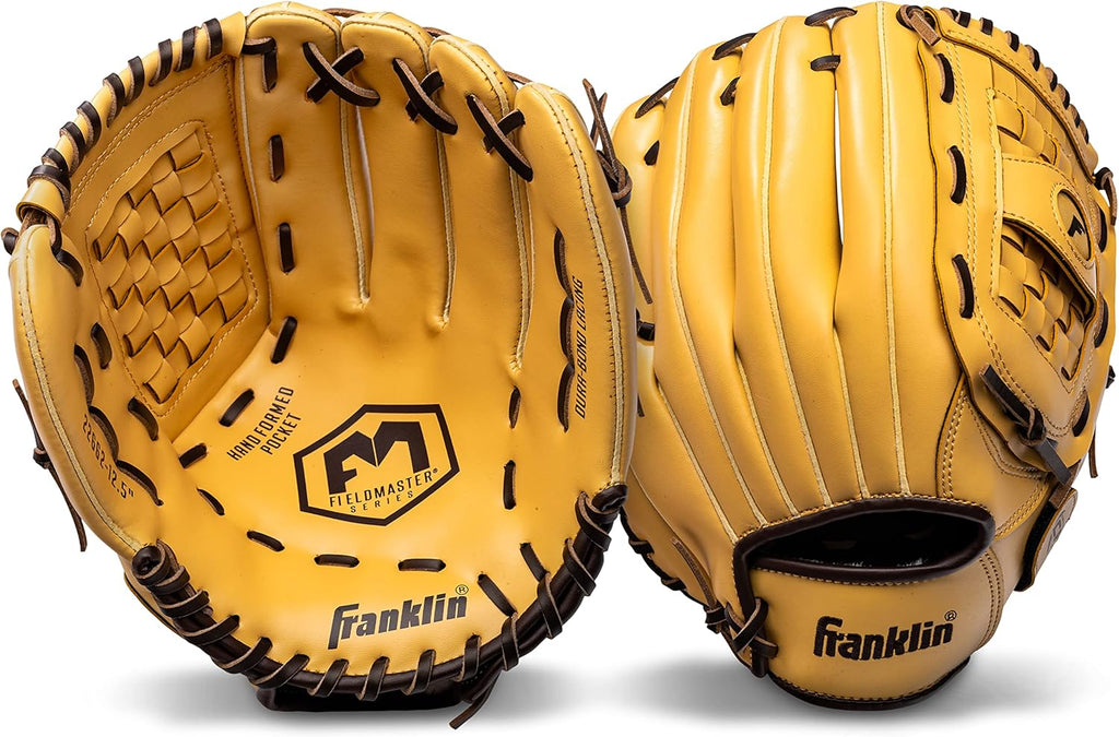 Franklin Sports Field Master Baseball and Softball Mitt