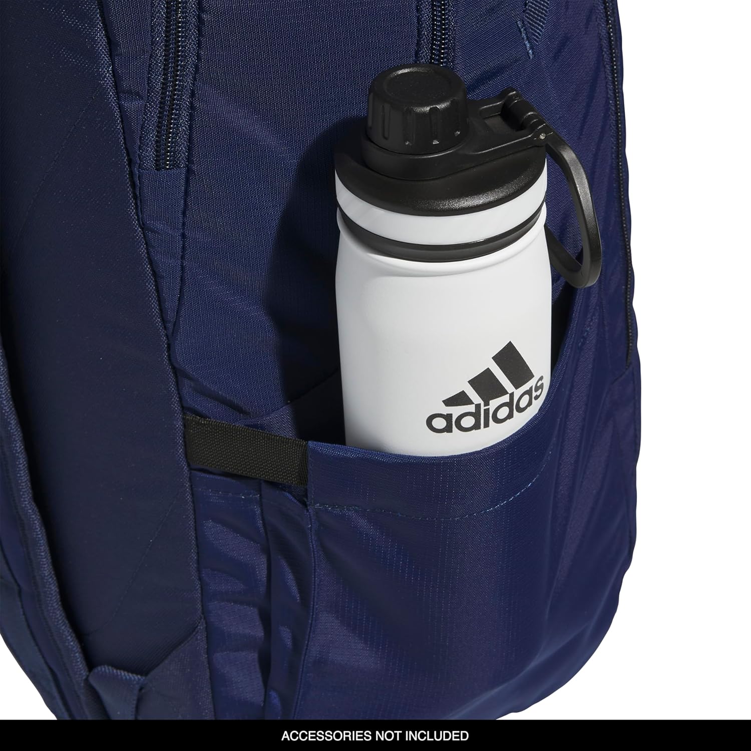 adidas Defender 5 Team Sports Backpack (33L) Durable Large Athletic Gym Laptop Travel Bag, Royal Blue, One Size
