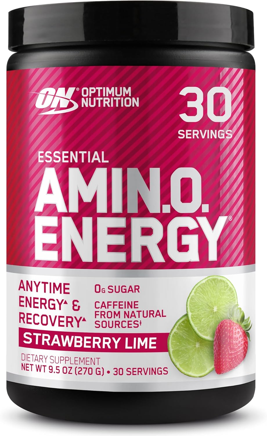 Optimum Nutrition Amino Energy - Pre Workout with Green Tea, BCAA, Amino Acids, Keto Friendly, Green Coffee Extract, Energy Powder - Orange Cooler, 65 Servings (Packaging May Vary)