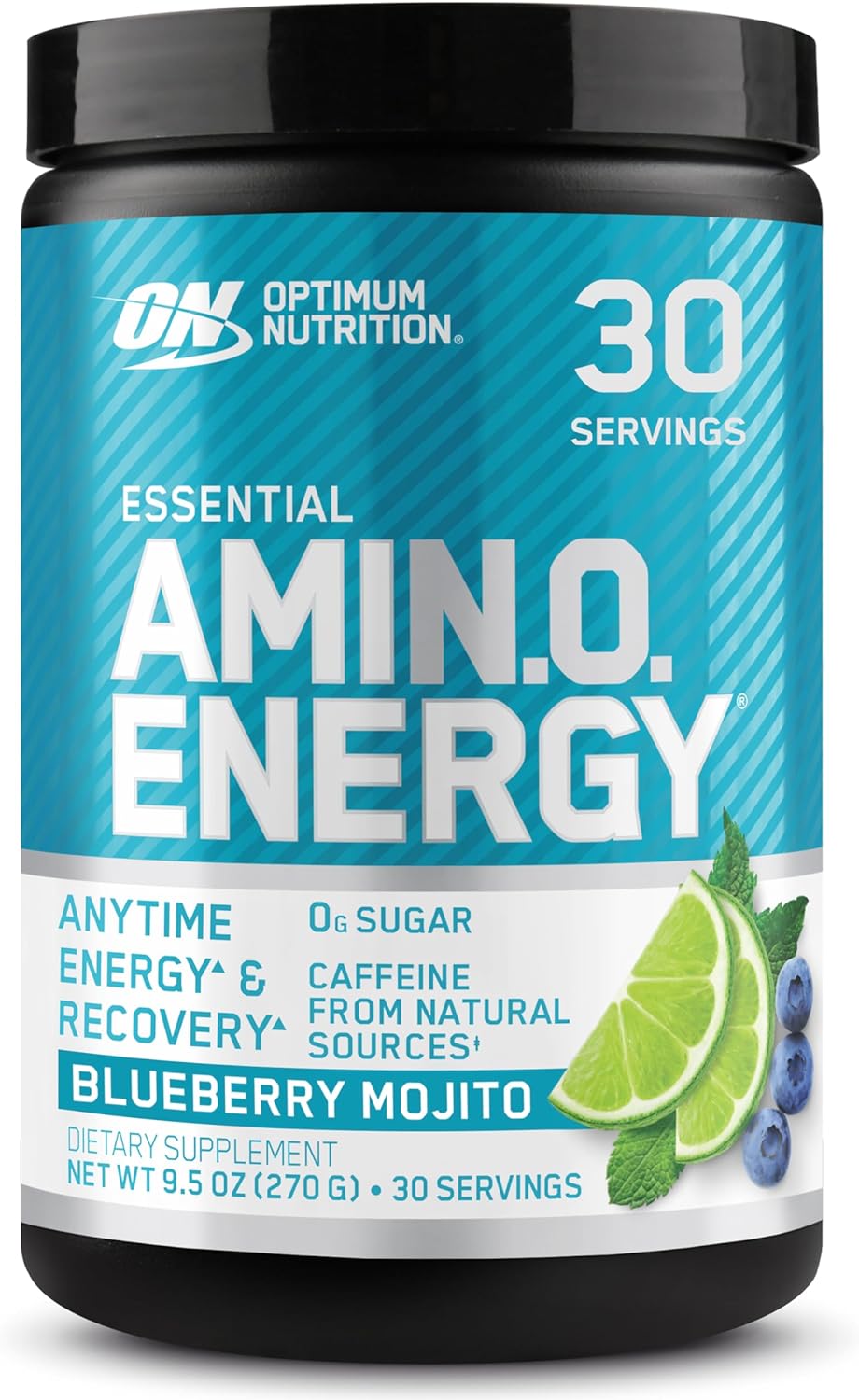 Optimum Nutrition Amino Energy - Pre Workout with Green Tea, BCAA, Amino Acids, Keto Friendly, Green Coffee Extract, Energy Powder - Orange Cooler, 65 Servings (Packaging May Vary)
