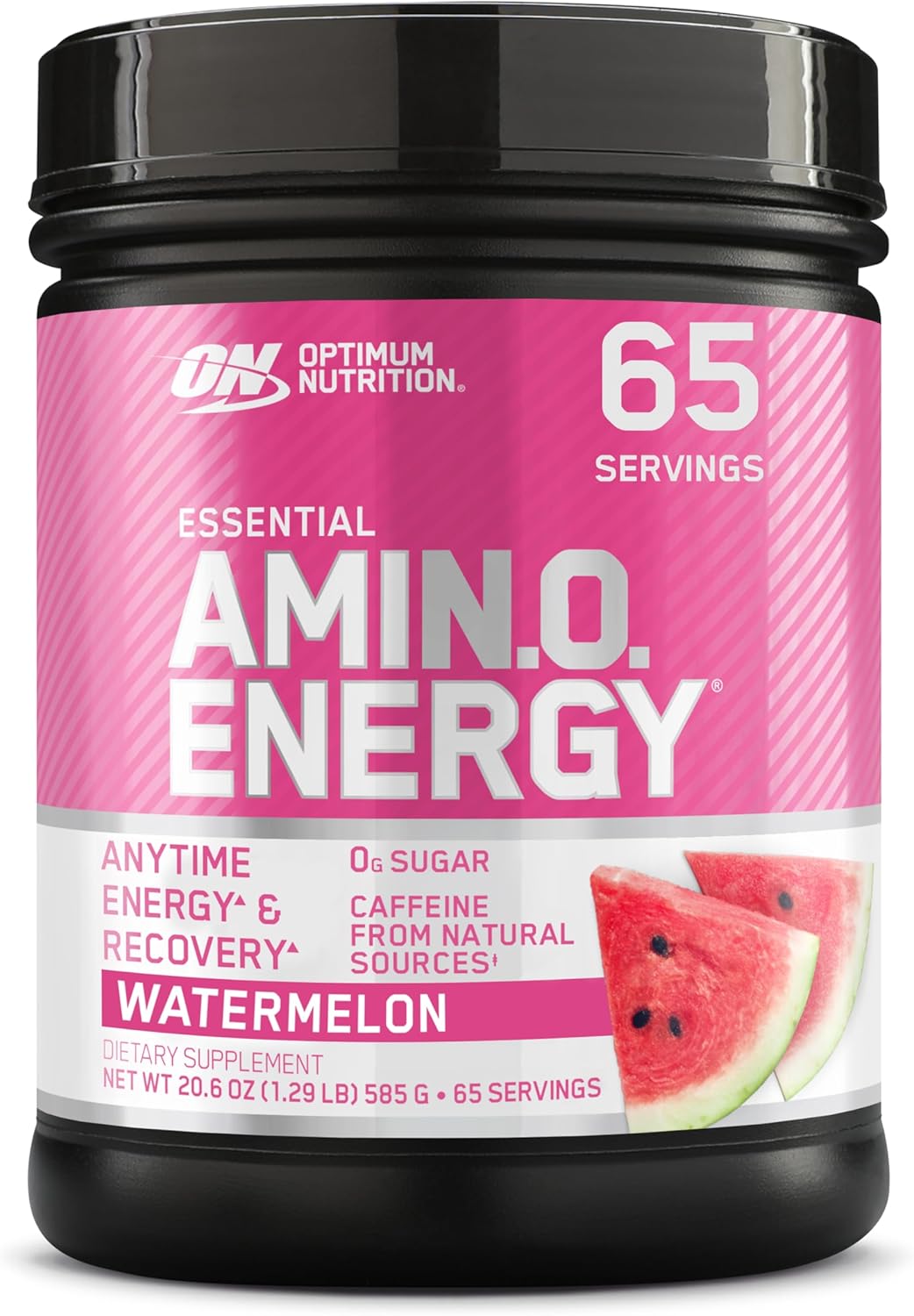 Optimum Nutrition Amino Energy - Pre Workout with Green Tea, BCAA, Amino Acids, Keto Friendly, Green Coffee Extract, Energy Powder - Orange Cooler, 65 Servings (Packaging May Vary)