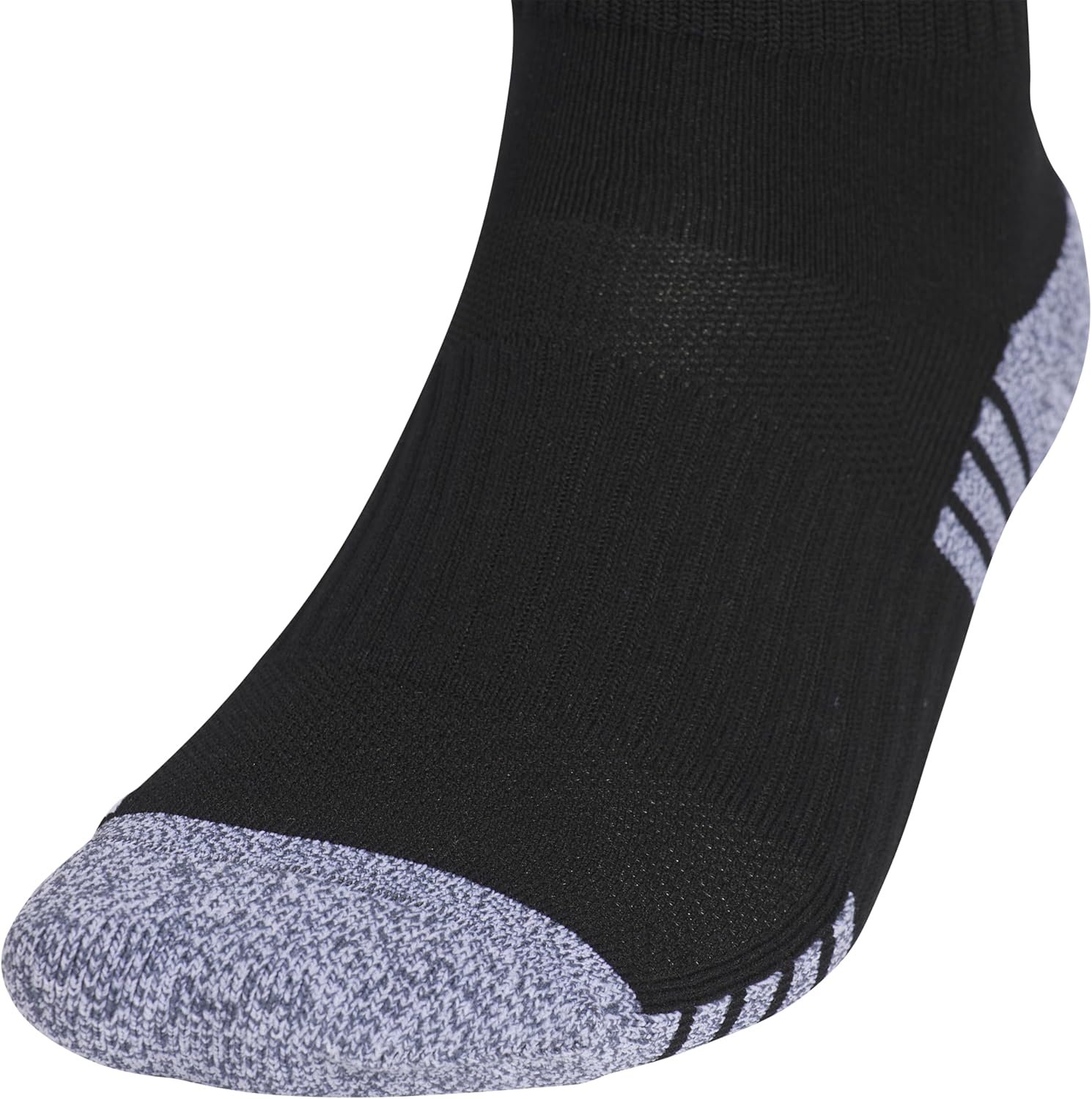 adidas 3-Stripe Hoop Soccer Socks (1-Pair) with Arch Compression for a Secure Fit