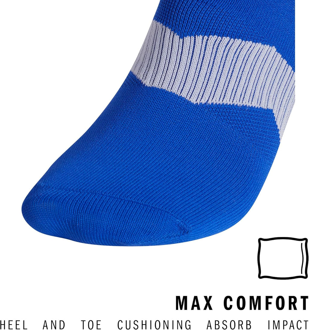 adidas Unisex Metro Soccer Socks for Men, Women, Youth, Boys and Girls, Team Sports