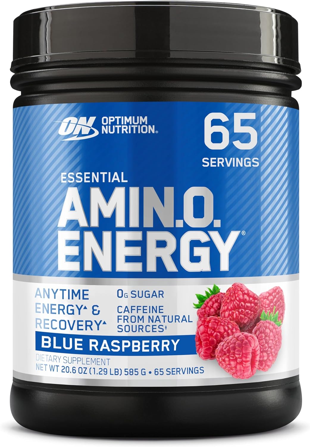 Optimum Nutrition Amino Energy - Pre Workout with Green Tea, BCAA, Amino Acids, Keto Friendly, Green Coffee Extract, Energy Powder - Orange Cooler, 65 Servings (Packaging May Vary)
