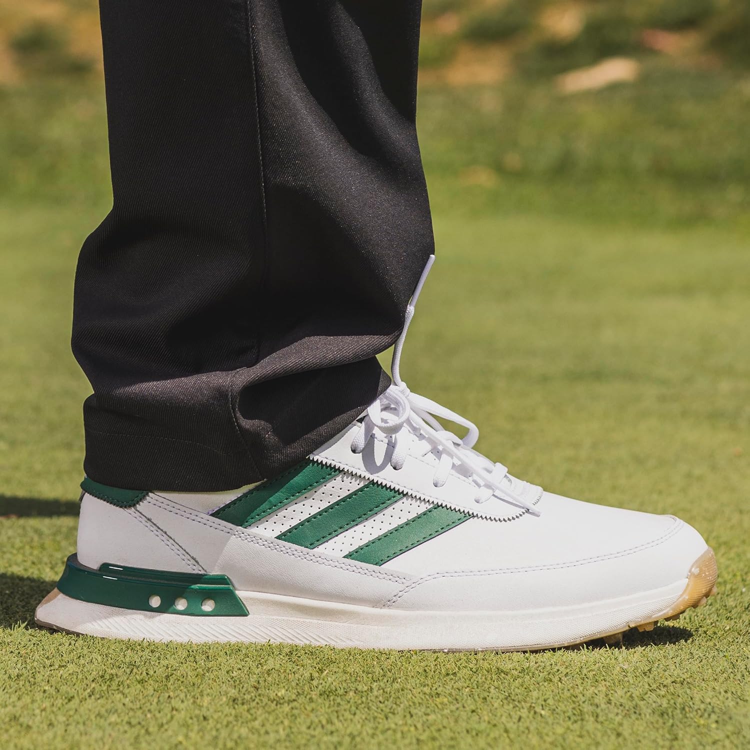 adidas Golf Men's S2G Spikeless Laced Leather 24 Golf Shoes