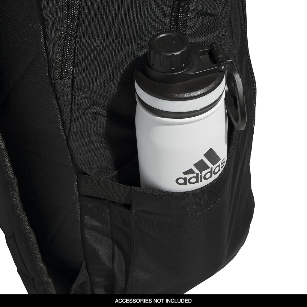adidas Defender 5 Team Sports Backpack (33L) Durable Large Athletic Gym Laptop Travel Bag, Royal Blue, One Size