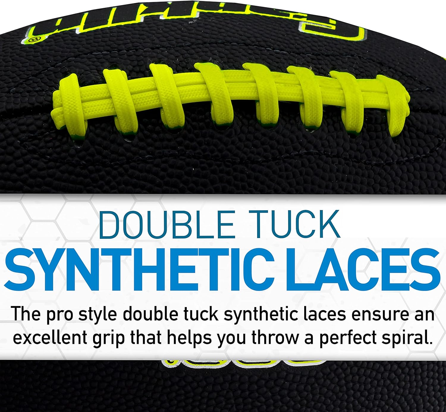 Franklin Sports Youth + Adult Footballs - Extra Grip 1000 Official Size, Junior + Pee Wee Kids - 1 + 12 Packs