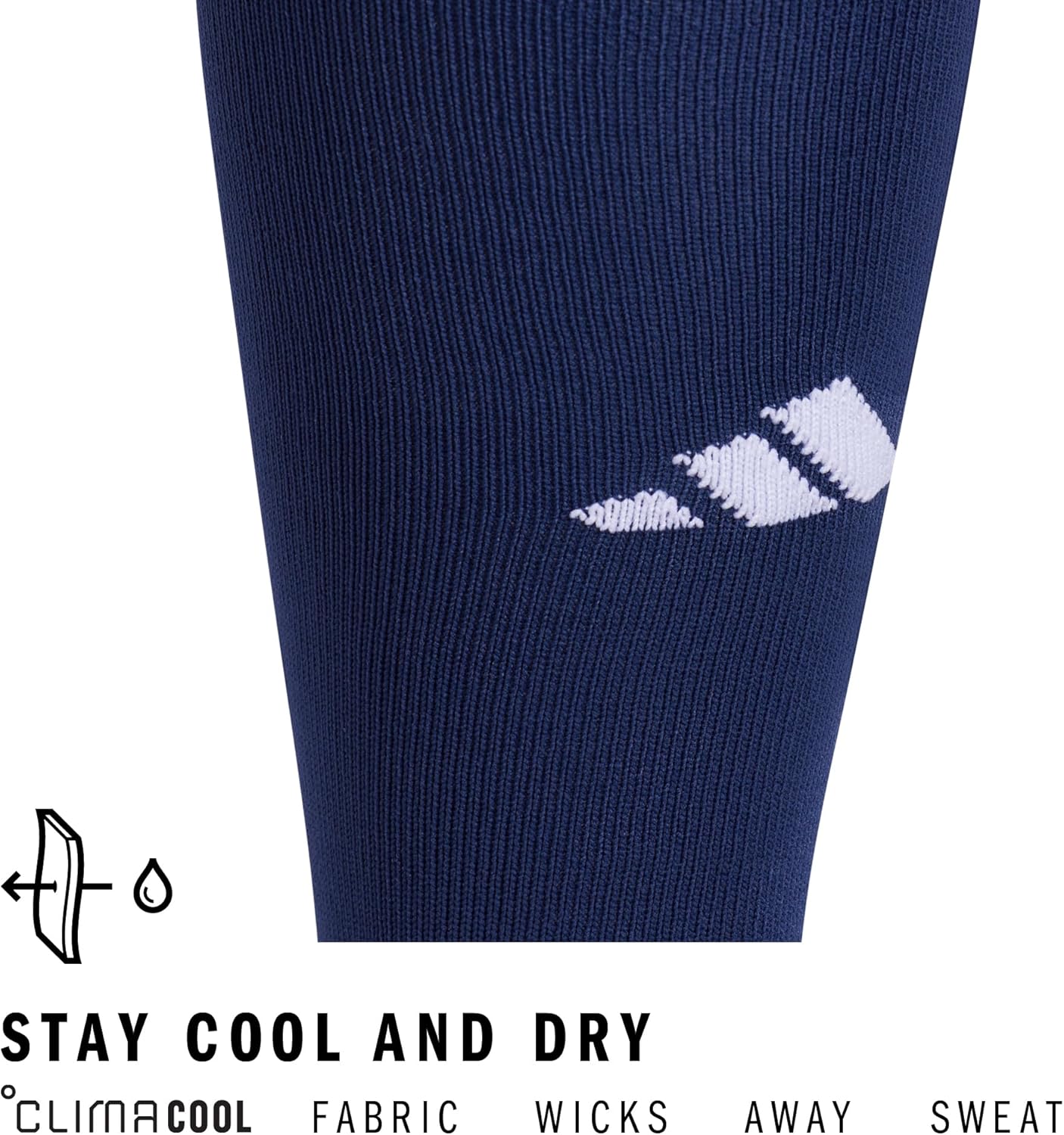 adidas Unisex Metro Soccer Socks for Men, Women, Youth, Boys and Girls, Team Sports