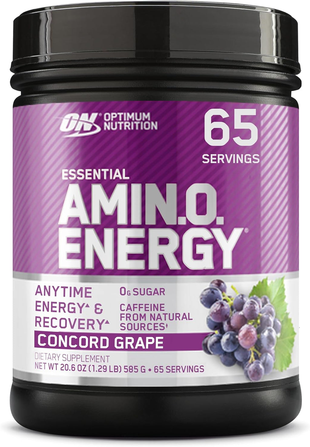 Optimum Nutrition Amino Energy - Pre Workout with Green Tea, BCAA, Amino Acids, Keto Friendly, Green Coffee Extract, Energy Powder - Orange Cooler, 65 Servings (Packaging May Vary)
