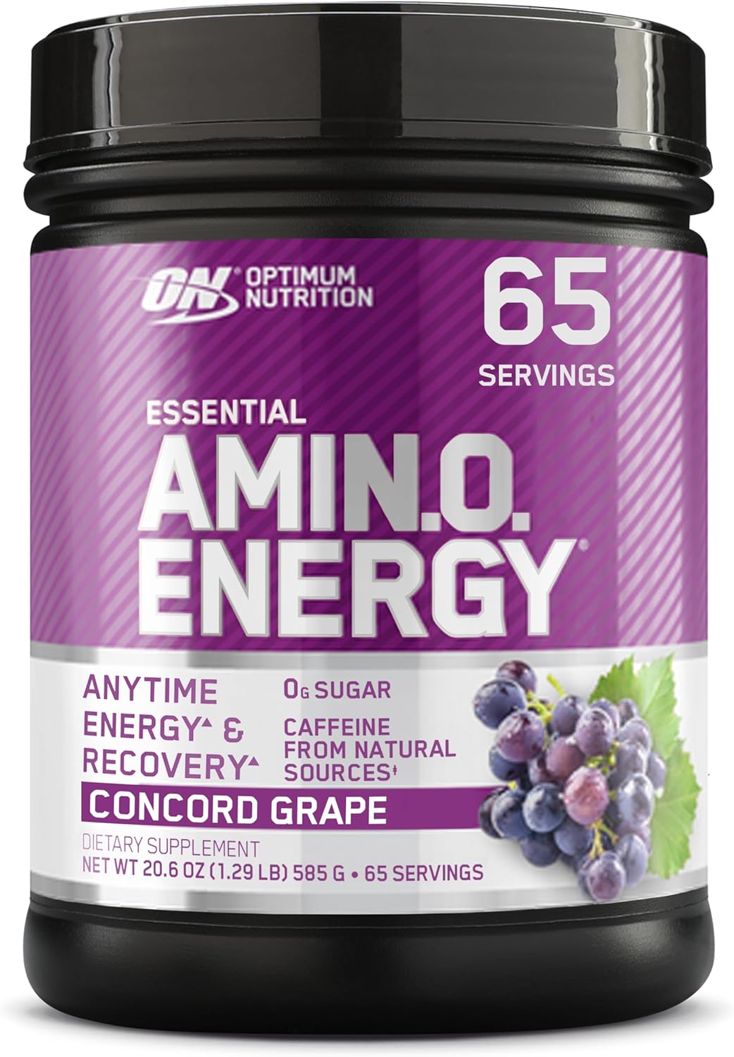 Optimum Nutrition Amino Energy - Pre Workout with Green Tea, BCAA, Amino Acids, Keto Friendly, Green Coffee Extract, Energy Powder - Orange Cooler, 65 Servings (Packaging May Vary)