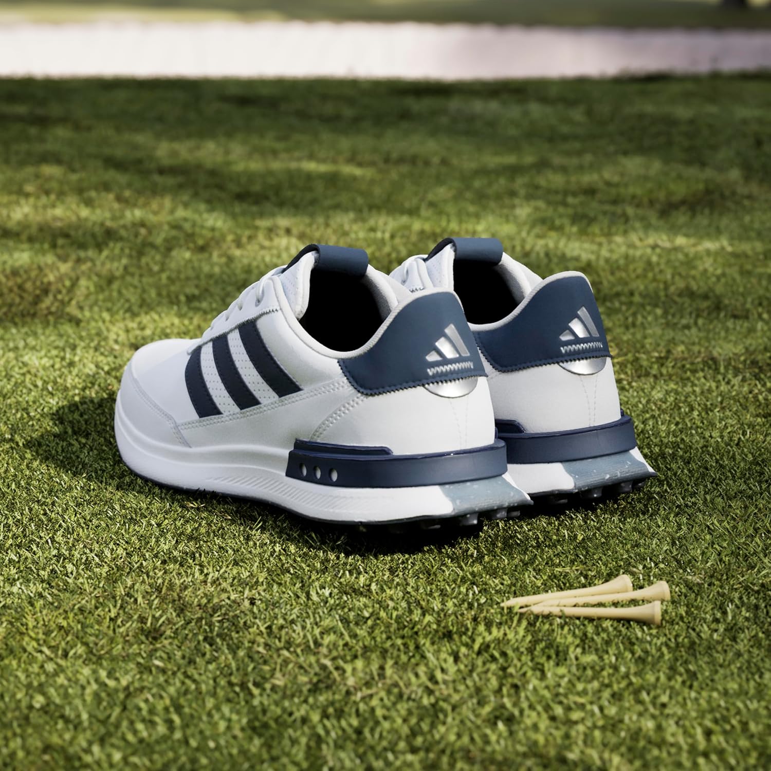 adidas Golf Men's S2G Spikeless Laced Leather 24 Golf Shoes