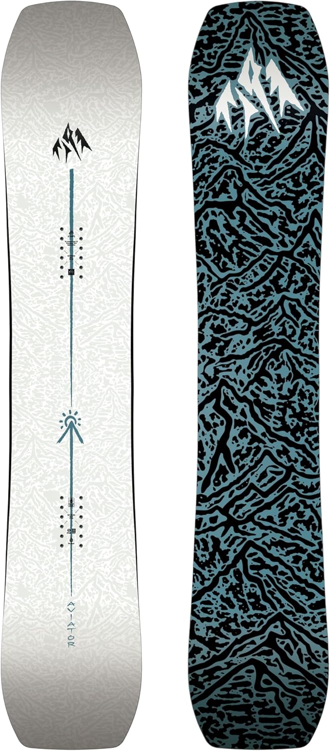 JONES - Snowboard Aviator 2.0, Ideal for high Performance All-Mountain Charging and Carving