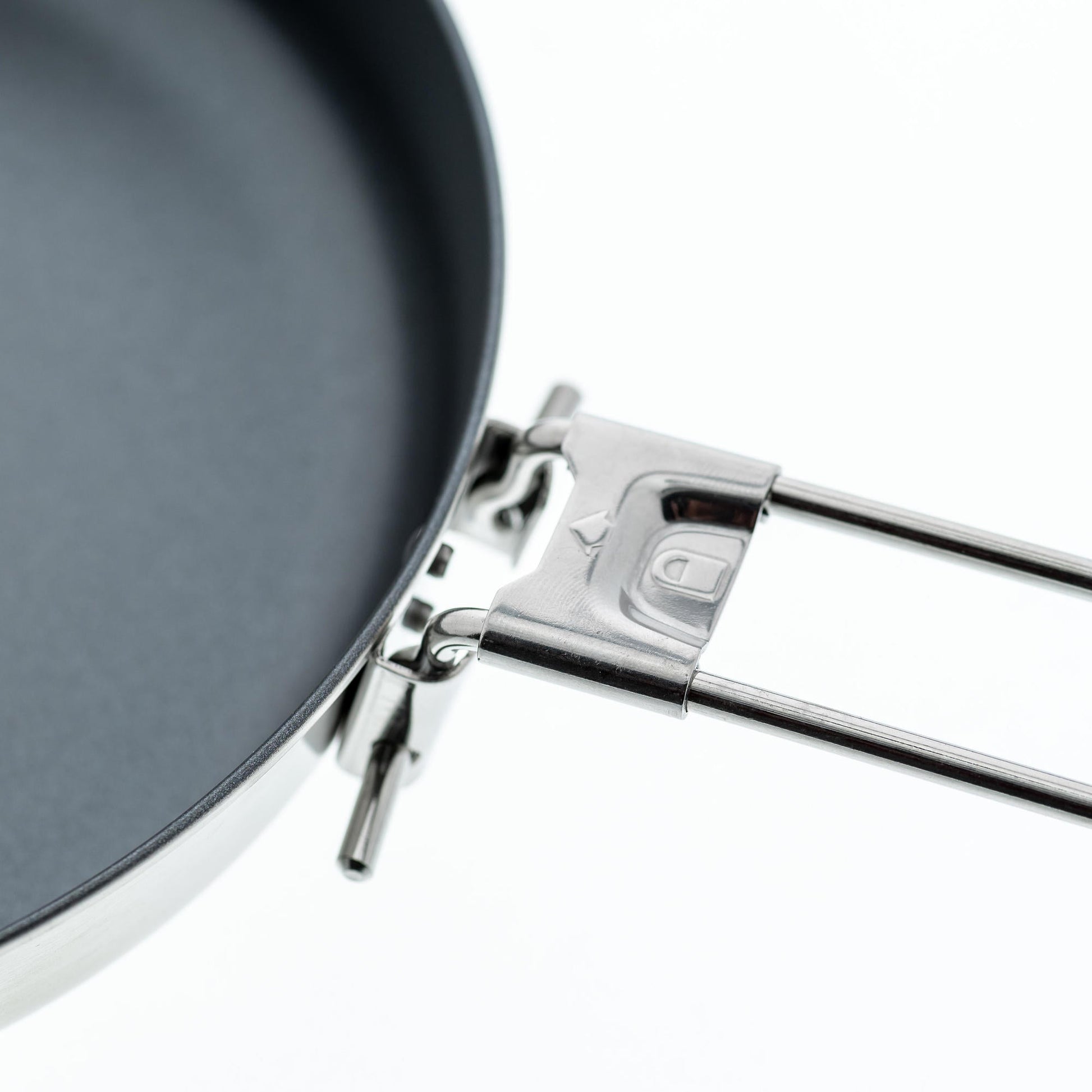 Quechua Stainless steel non-stick camping cookset 500 for 2 people - 15-piece