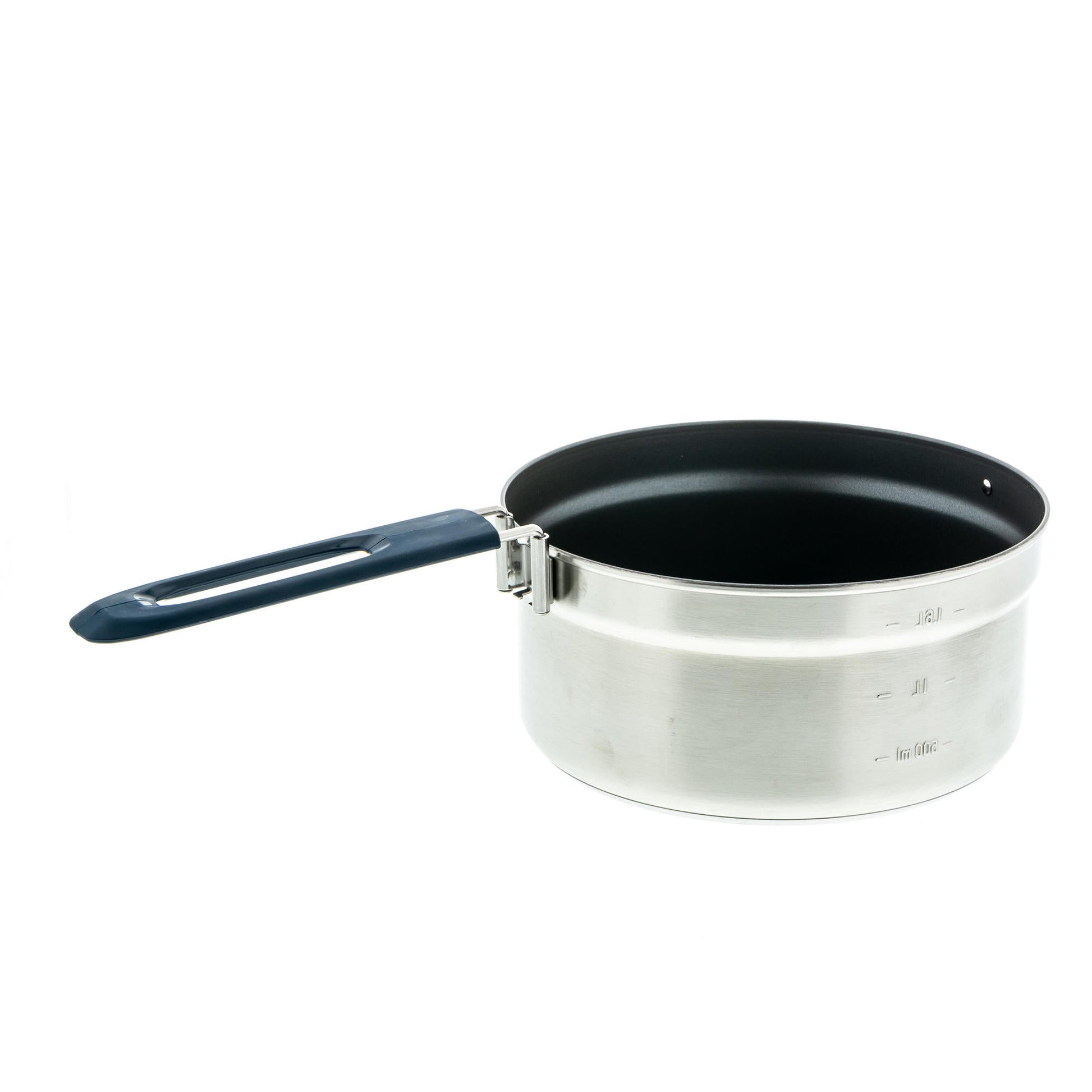 Quechua Stainless steel non-stick camping cookset 500 for 2 people - 15-piece