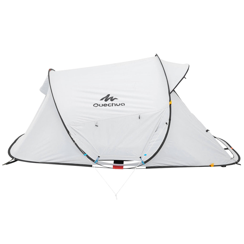 Quechua 2 Second Fresh & Black Waterproof Pop Up Camping Tent 2 Person