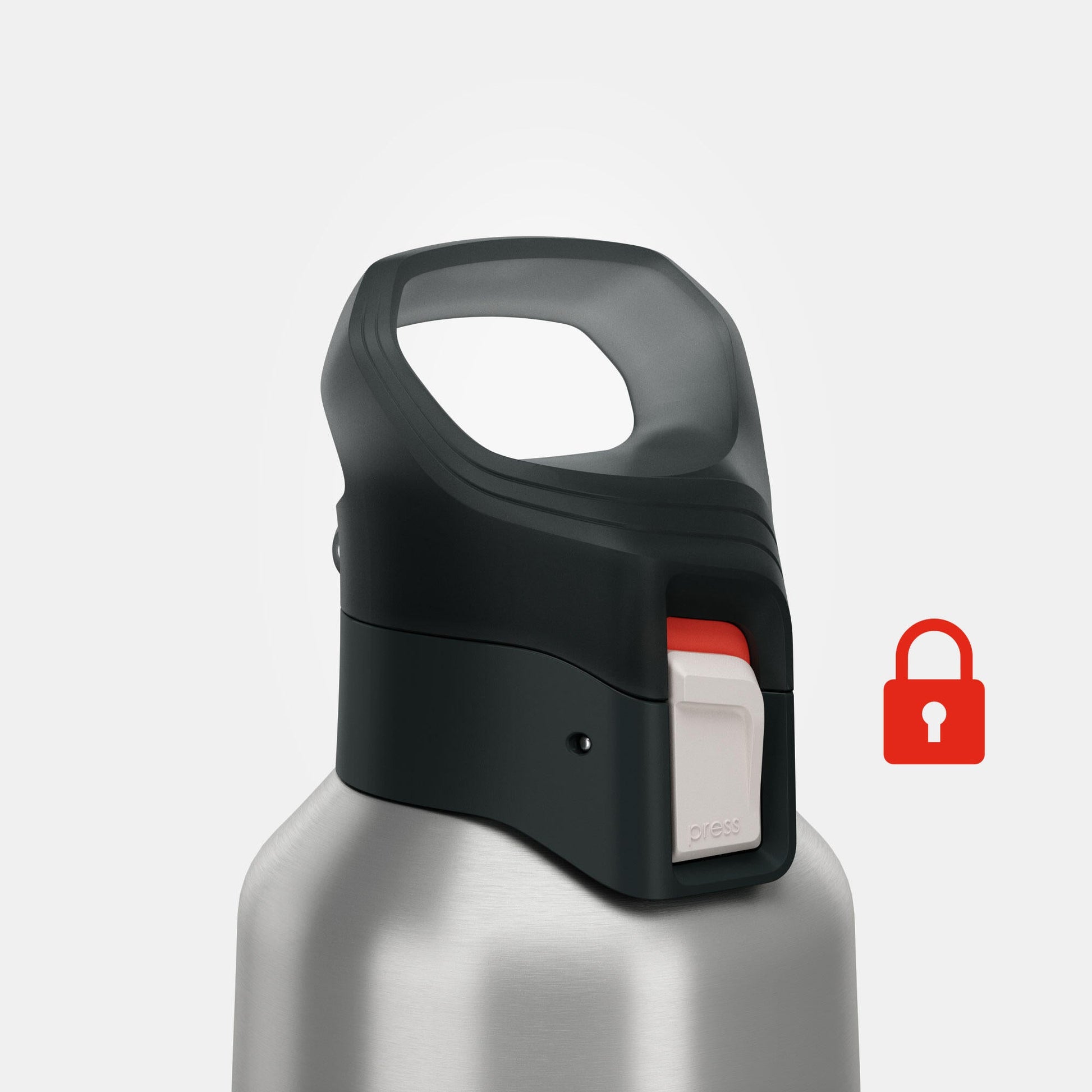 Quechua MH900 Double-Wall Insulated 800 ml Water Bottle