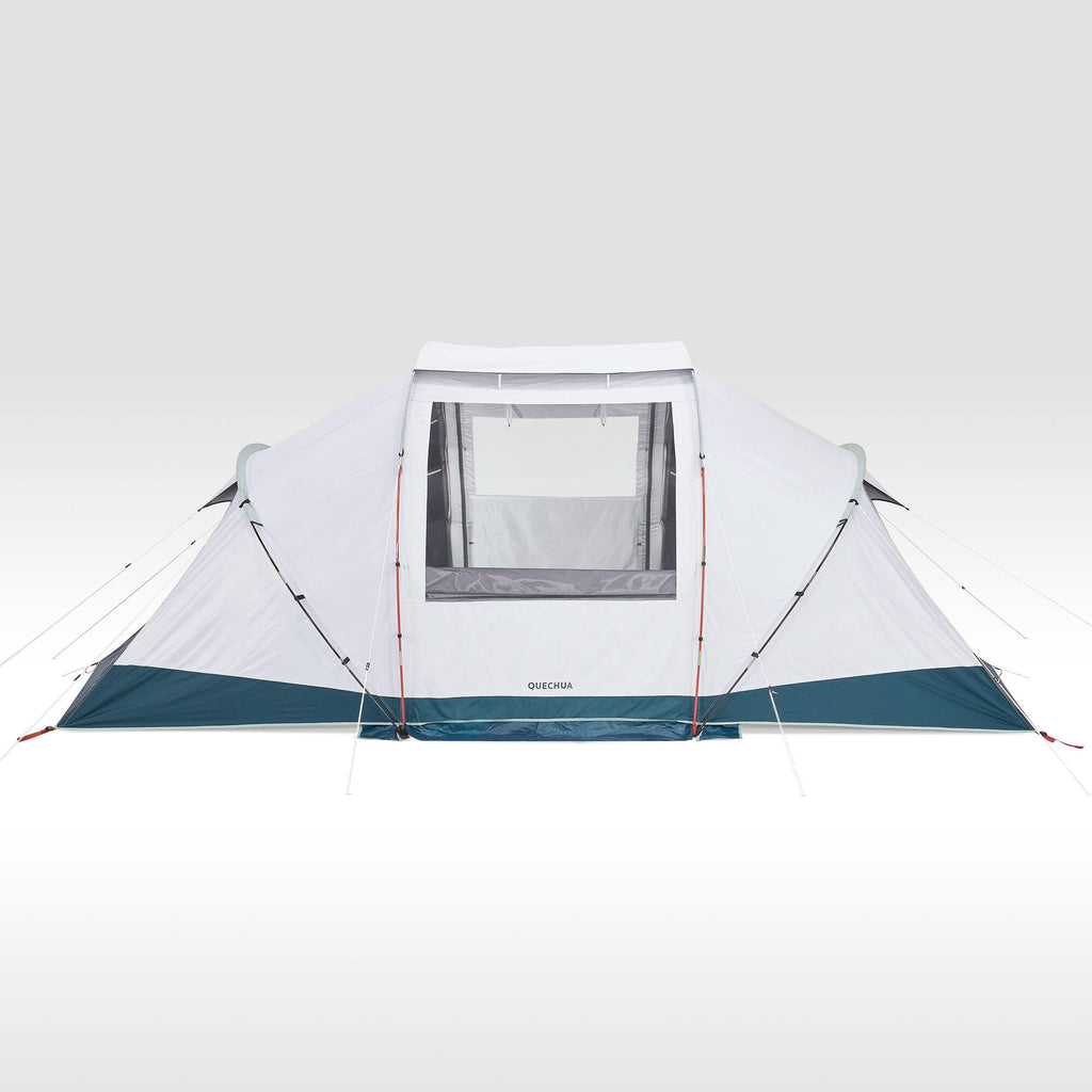 Quechua Arpenaz Fresh & Black Waterproof Family Camping Tent 4 Person 2 Room
