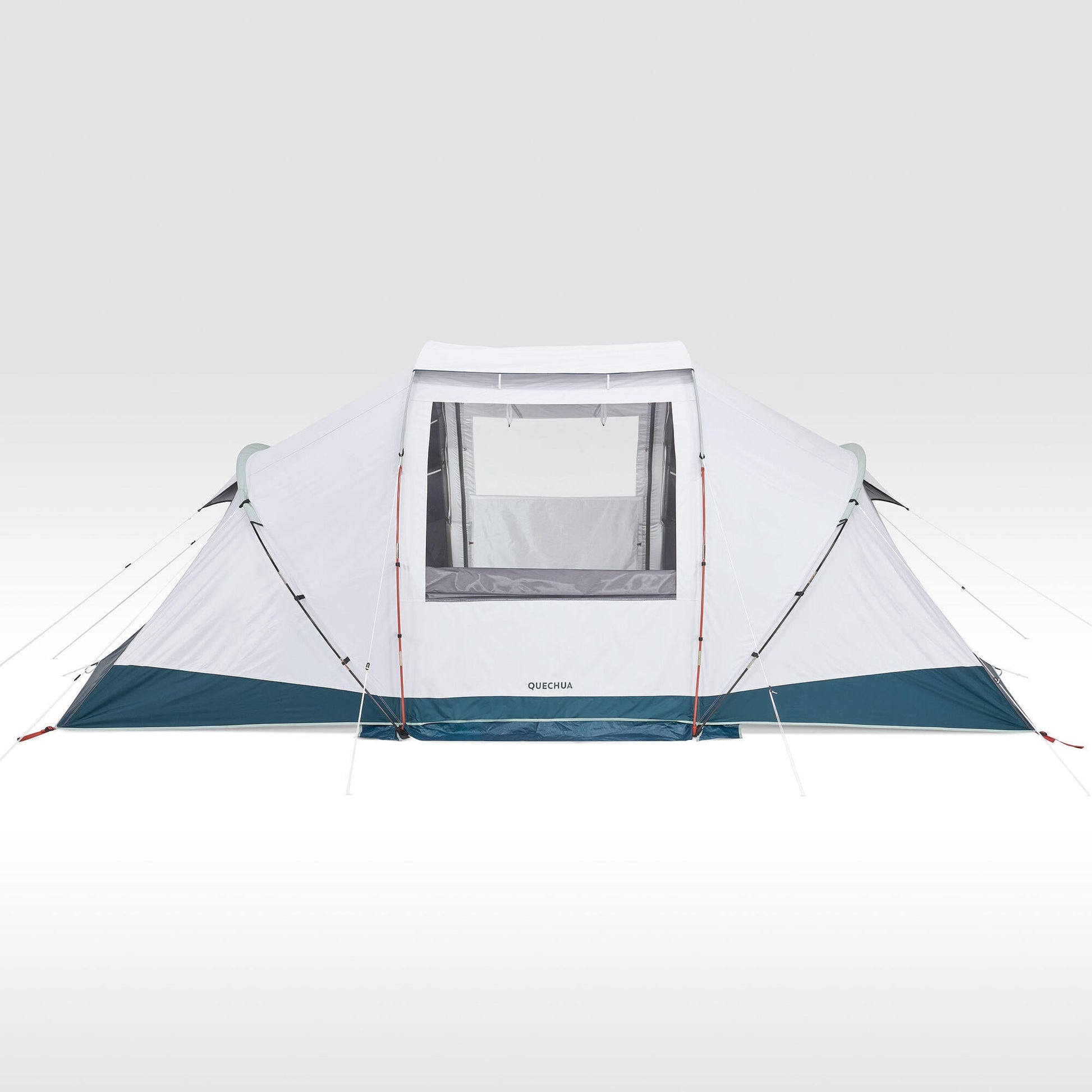 Quechua Arpenaz Fresh & Black Waterproof Family Camping Tent 4 Person 2 Room
