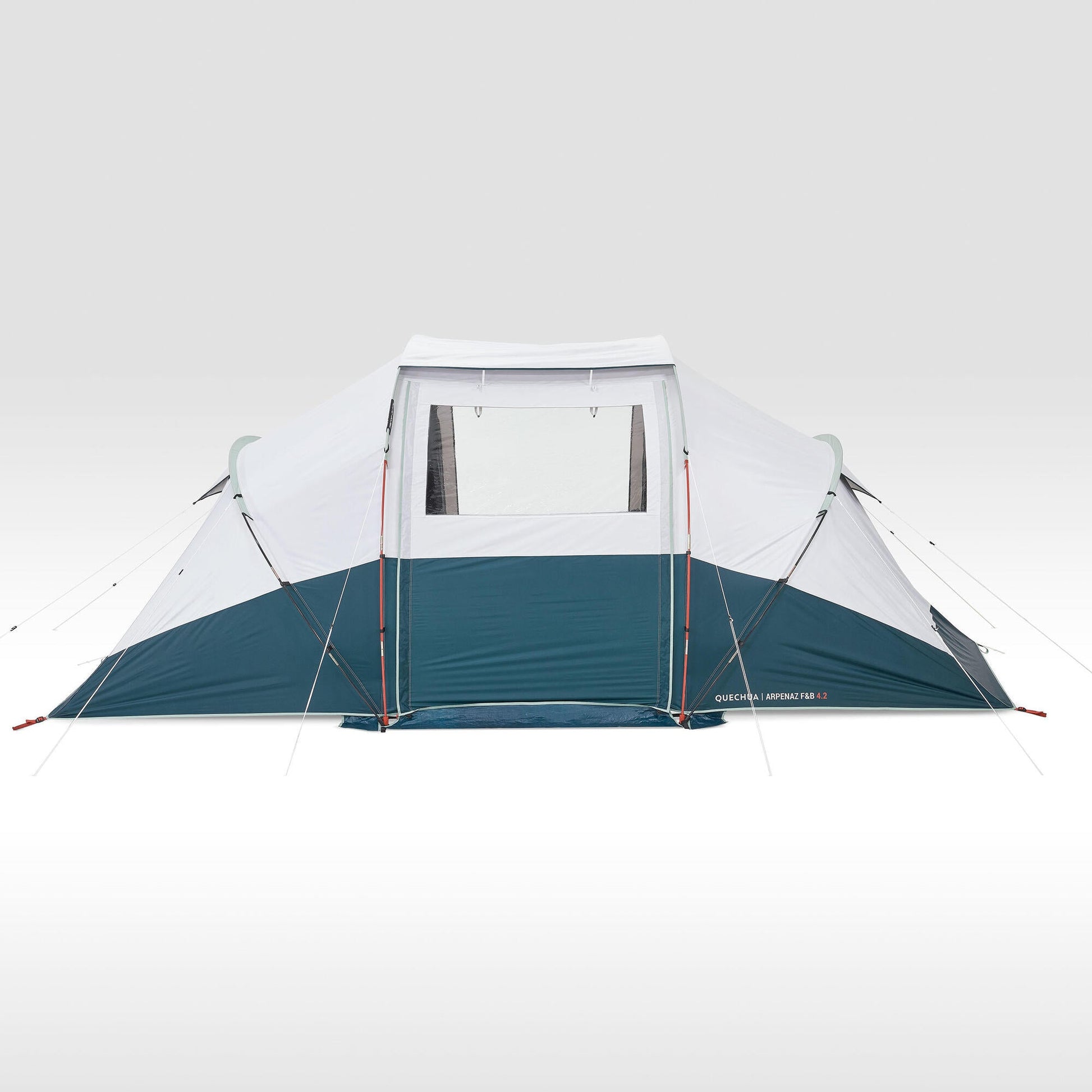 Quechua Arpenaz Fresh & Black Waterproof Family Camping Tent 4 Person 2 Room