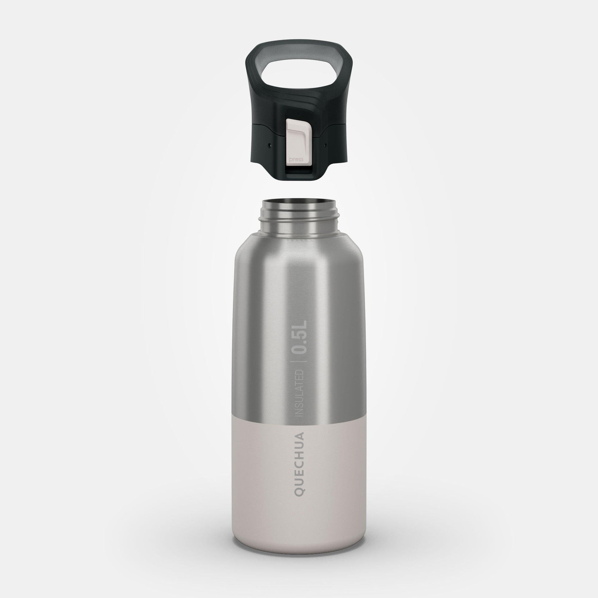 Quechua MH900 Double-Wall Insulated 500 ml Water Bottle