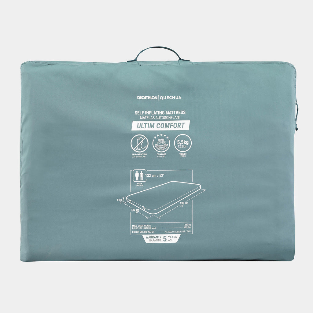 Quechua Ultimate Comfort Self-Inflating Mattress - 2 Person