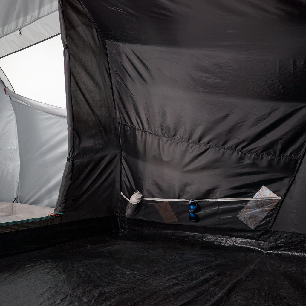 Quechua Arpenaz Fresh & Black Family Camping Tent 4 Person 1 Bedroom