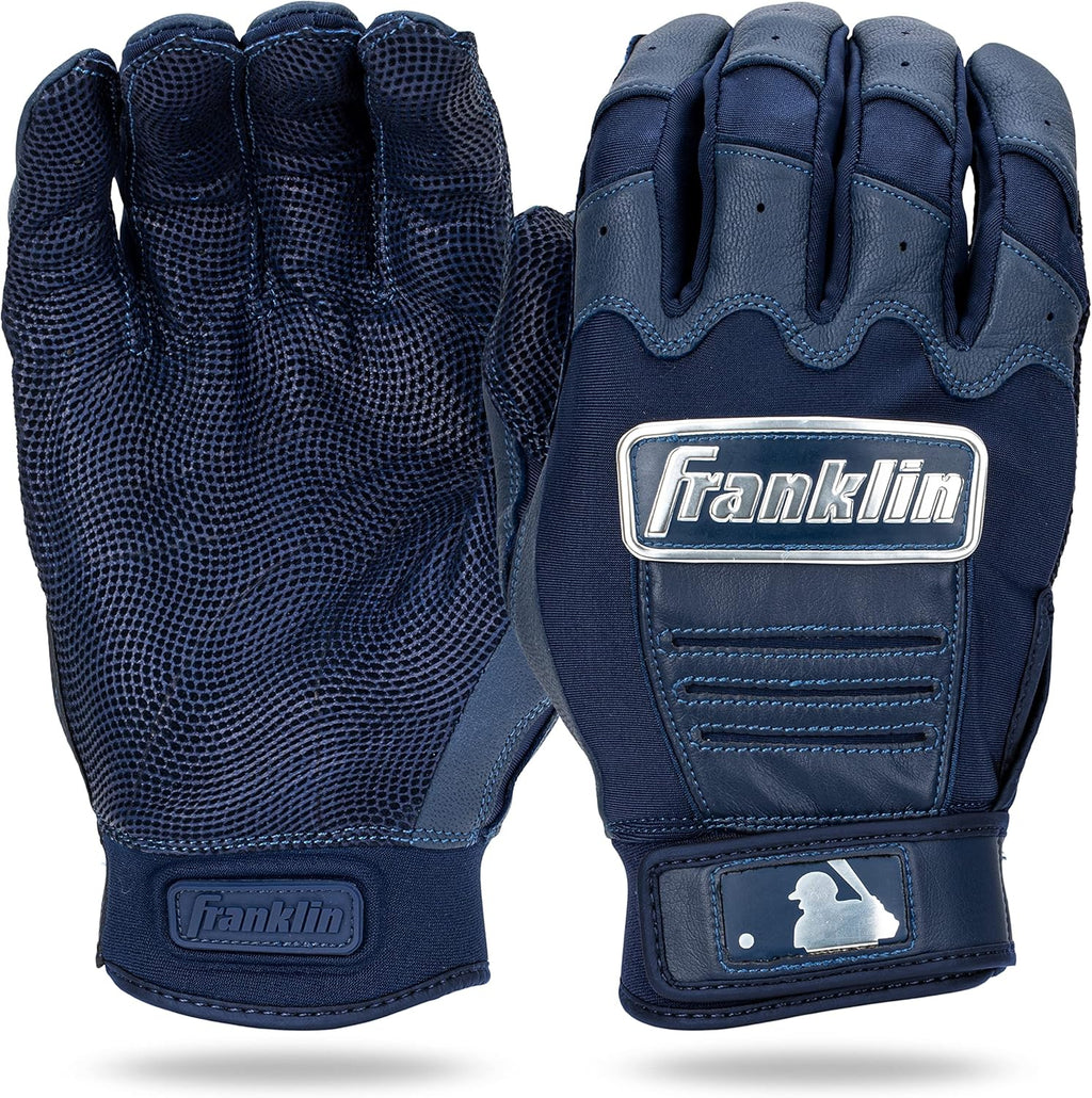 Franklin Sports MLB Baseball Batting Gloves - CFX Pro Adult + Youth - Baseball + Softball - Multiple Sizes + Colors