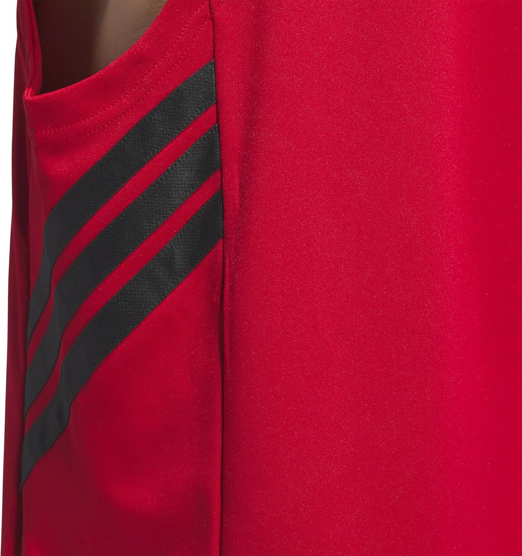 adidas Men's Basketball Legends 3-Stripes Tank Top