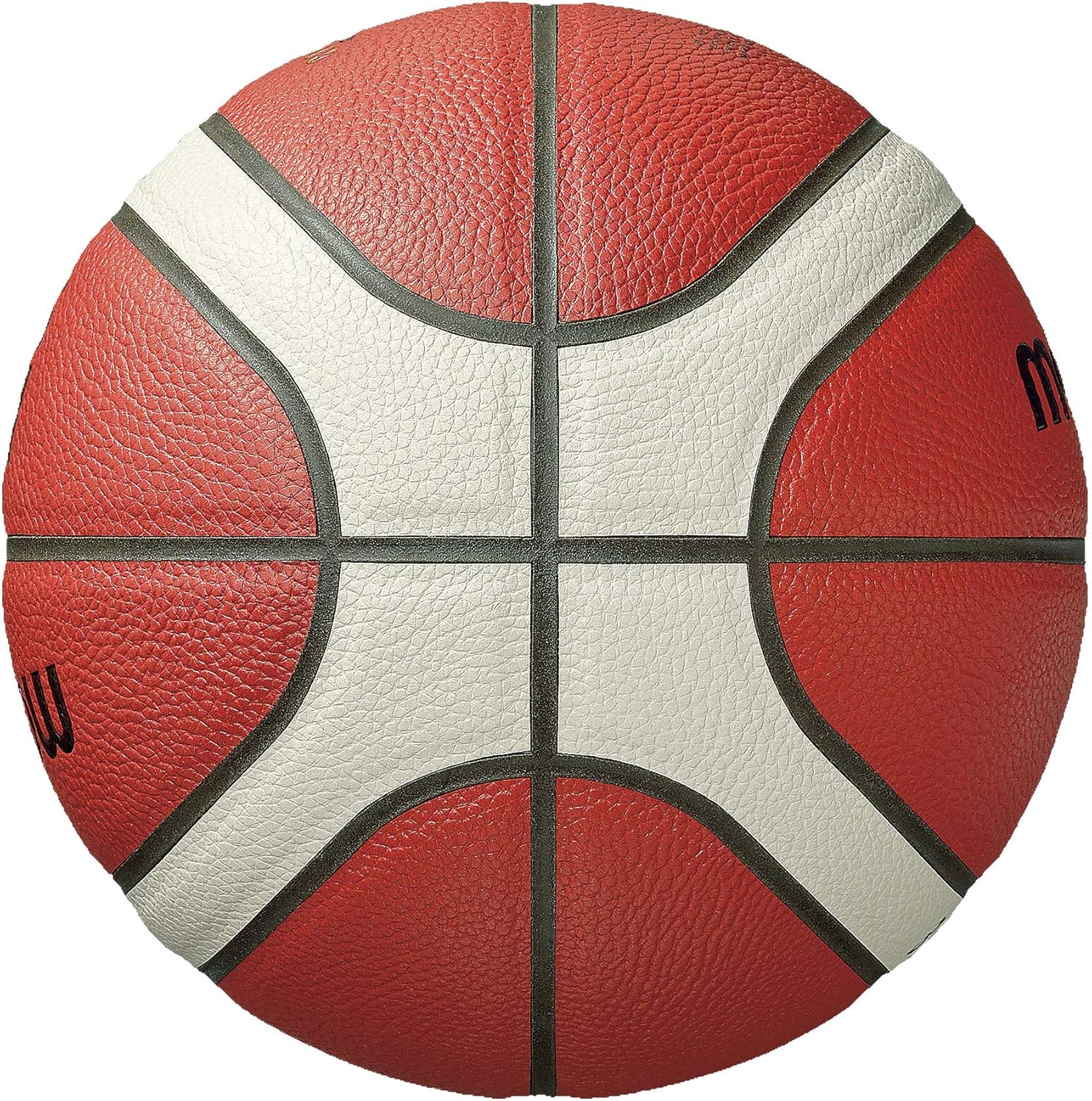 Molten Basketball, FIBA Approved, Adult Size 7, 1 Set, 1 Piece, 28.5 inches, Orange/Cream
