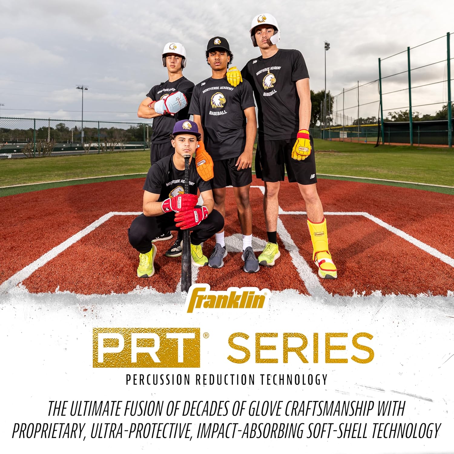 Franklin Sports Baseball Elbow Guard - PRT Series Adult and Youth Baseball + Softball Elbow Shield for Batting