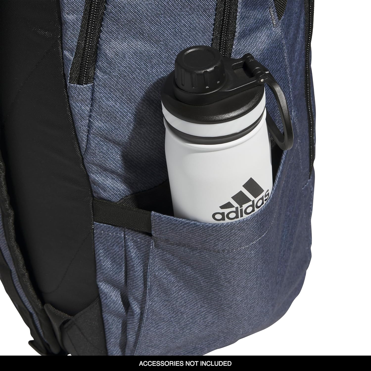 adidas Defender 5 Team Sports Backpack (33L) Durable Large Athletic Gym Laptop Travel Bag, Royal Blue, One Size