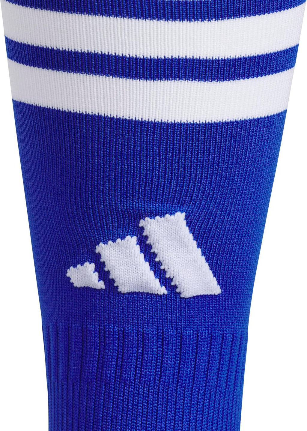 adidas 3-Stripe Hoop Soccer Socks (1-Pair) with Arch Compression for a Secure Fit