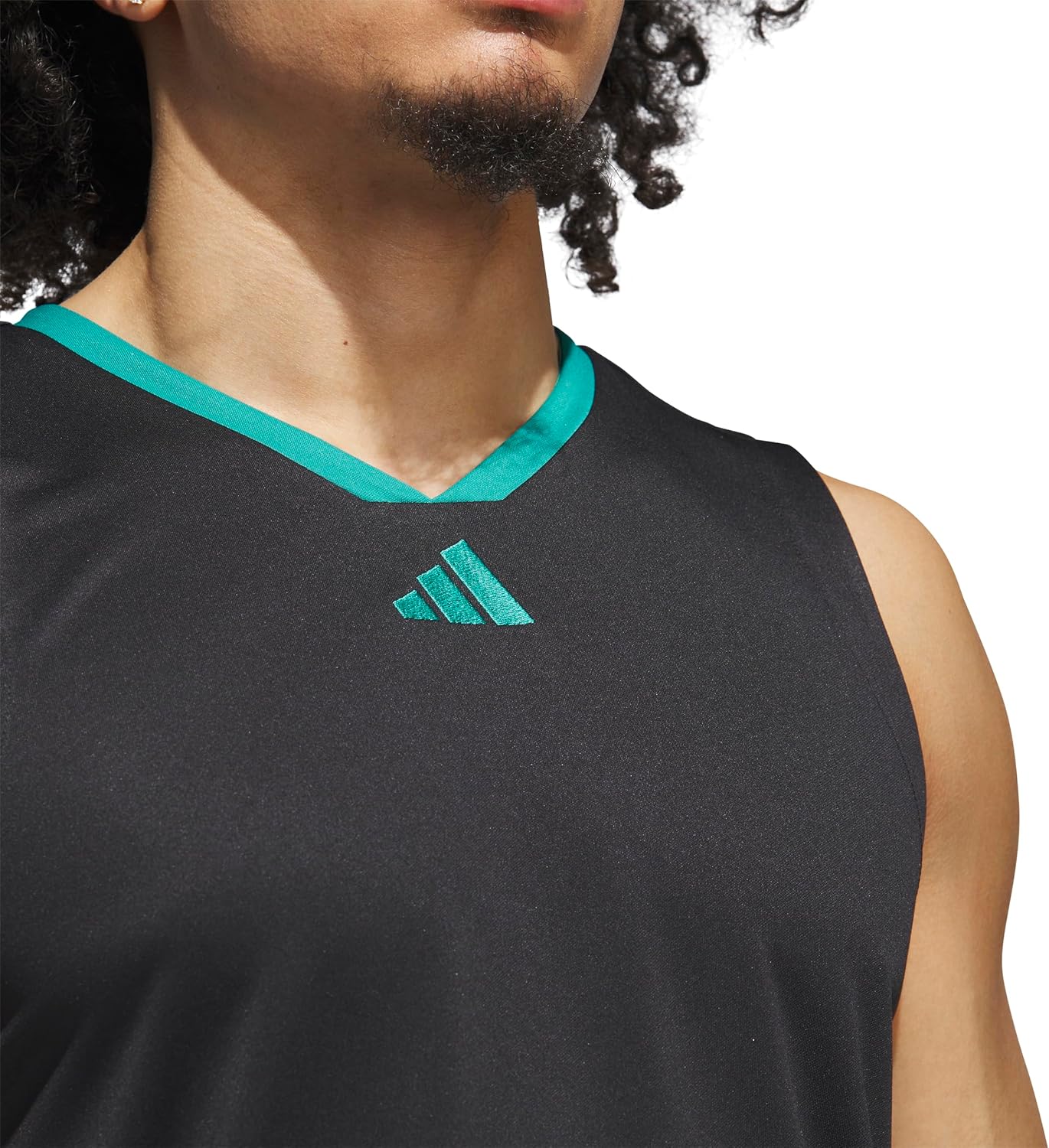 adidas Men's Basketball Legends 3-Stripes Tank Top