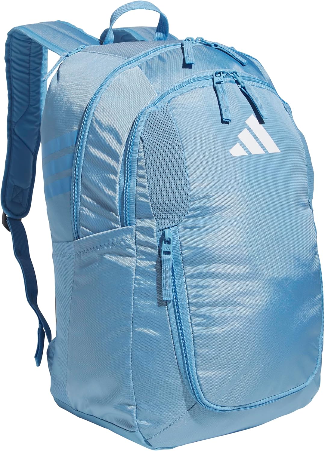 adidas Stadium Team Sports Backpack for Men and Women (36l) Durable Athletic Laptop Bag, Navy Blue/3.0, One Size
