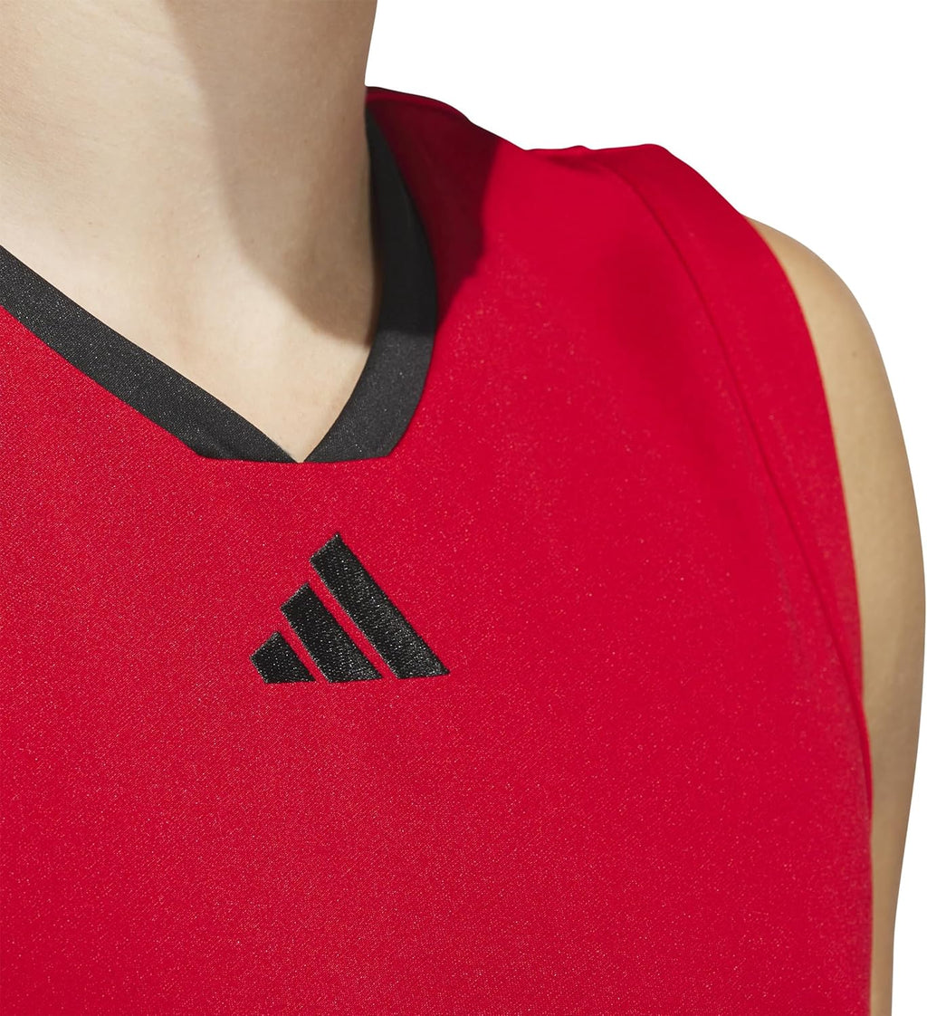 adidas Men's Basketball Legends 3-Stripes Tank Top